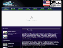 Tablet Screenshot of nanolaptech.com